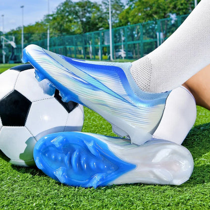 Chaussures de football de qualité pour hommes, chaussures de football pour garçons, bottes de football pour enfants, baskets de football unisexes.