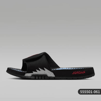 „Nike“ originalūs „JORDAN“ vyriški, kvėpuojantys, lengvi ir kasdieniai šlepetės su „Velcro“ užsegimu 555501-061