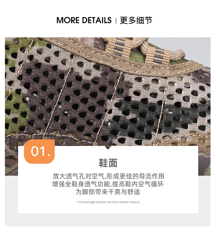 HUMTTO Hiking Shoes Men Breathable Outdoor Sports Climbing Shoes Hunting Shoes Women Trekking Sneakers Ankle Boots Tactical Shoe