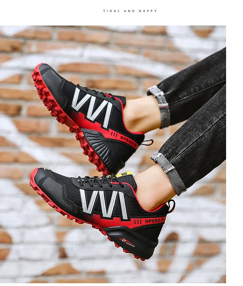 Men's and Women's Cycling Shoes Zapatillas Ciclismo MTB Bike Riding Shoes Motorcycle Waterproof Bicycle Hiking Sneakers for Men