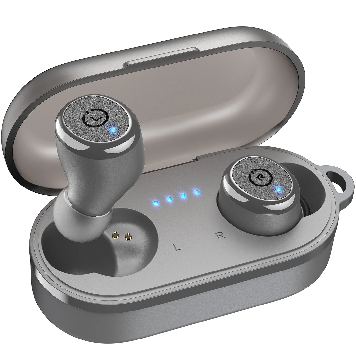 TOZO T10 Bluetooth 5.3 Earphones ,Wireless Headphones , AI Enhanced Calling With Deep Bass, IPX8 Waterproof Earbuds ,45H Play