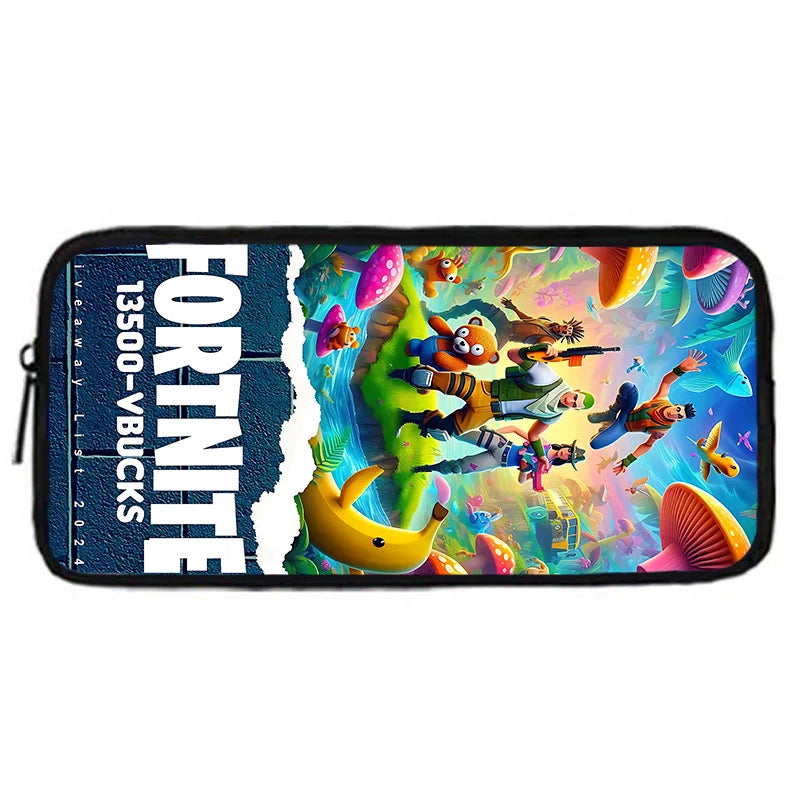 Child School Backpack with Shoulder Bag and Pencil Case School Bags for Hot Game Design Fortnite Boys and Girls Best Gift