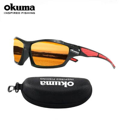 Okuma polarized glasses UV400, windproof and sand resistant to UV glare, avoiding eye damage from external factors