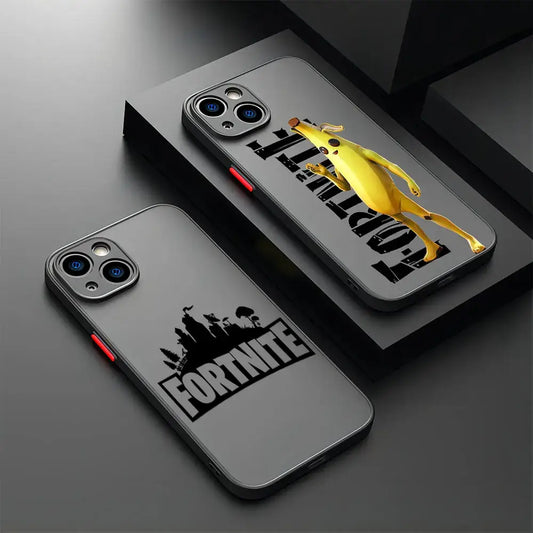 Hot Game F-Fortnite Phone Case For Xiaomi Redmi Note 14 13 12 12S 11 11S 10 10S 9T 9S 8 7 Pro Plus 4G 5G Matte Clear Back Cover