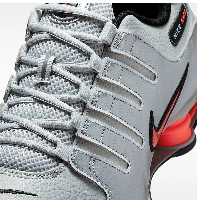 Baskets Nike Shox NZ authentiques pour hommes, à la fois tendance, simples et respirantes, à lacets, modèle IR0610-025.