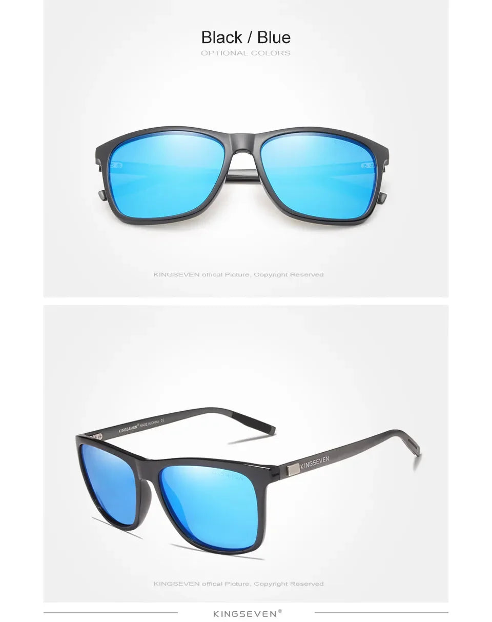 KINGSEVEN Brand Aluminum Frame Sunglasses Men Polarized Mirror  Photochromic  Sun glasses Women's Glasses Accessories Outdoors