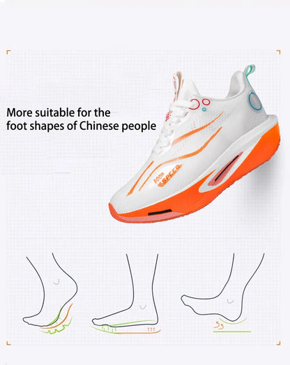 Zapatillas de running con placa de carbono para hombre y mujer, profesionales para maratón, competición y entrenamiento en carretera, transpirables y ligeras