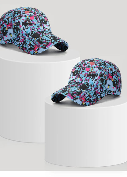 Letnia czapka z daszkiem z motywem graffiti, z podświetleniem, unisex, czapka chroniąca przed słońcem na świeżym powietrzu, modna czapka sportowa, czapka typu „duckbill” w stylu casual