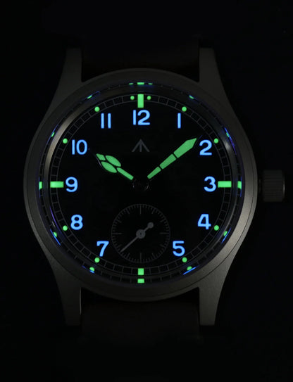 Militado D12 Quartz Watch Men VD78 Movement Domed Sapphire Crystal V2 Clear AR Coating Wristwatch 10Bar Water Resistance Watch