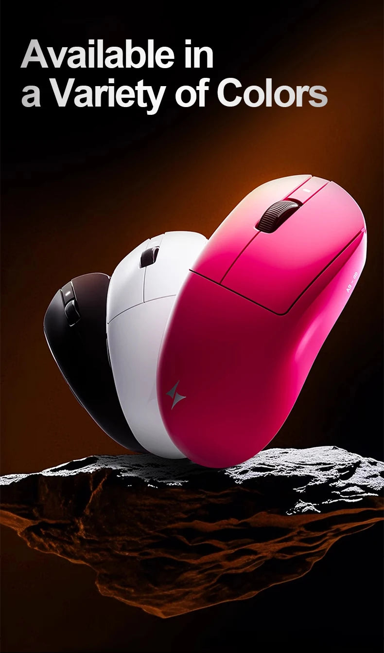 ATK Dragonfly A9 Ultra trådløs gamingmus PAW3950 ultralet tri-mode ergonomisk e-sports FPS-mus til gamere A9 SE Plus