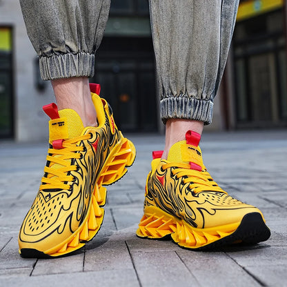 Chaussure Homme Chaussures de course respirantes pour hommes, baskets décontractées pour hommes, chaussures de tennis pour hommes, entraîneur de course, mocassins à la mode, luxe