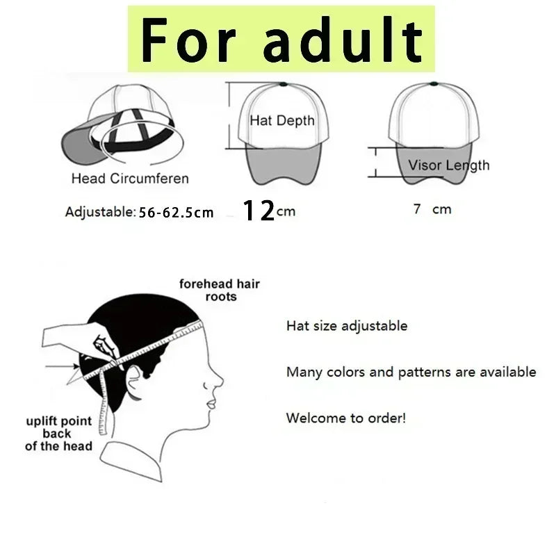 Cute SpongeBobs Baseball Cap Anime Round Role Kids Boy Girl Adult Sport Casual Sunshade Adjustable Movie Cartoon Peaked Mesh Hat