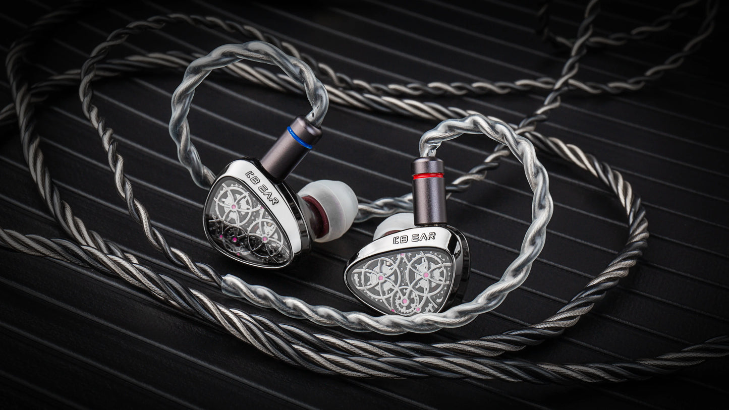 KBEAR Tourbillon-Pro TB-PRO in-Earphone 10mm DD High Resolution TypeC HIFI Wired Earbuds PU+PEEK+DLC Composite Diaphragm