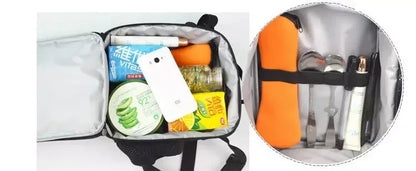 New Game FortniteS Child Insulated Large Capacity Bag for Boy and Girl Student Outdoor Picnic Resuable Thermal Cooler Lunch Box