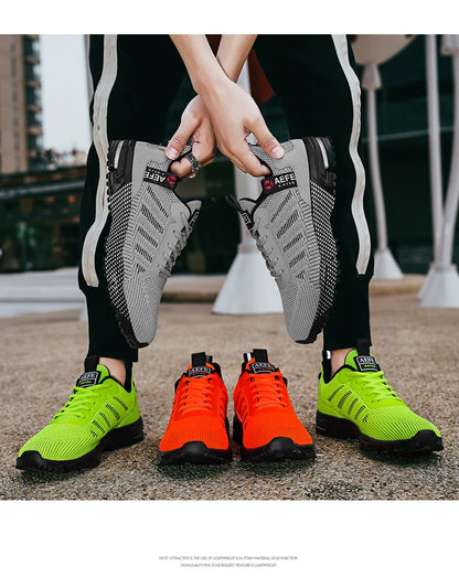 Nouveaux hommes chaussures de course respirant chaussures de sport de plein air baskets légères pour hommes chaussures d'entraînement athlétiques confortables