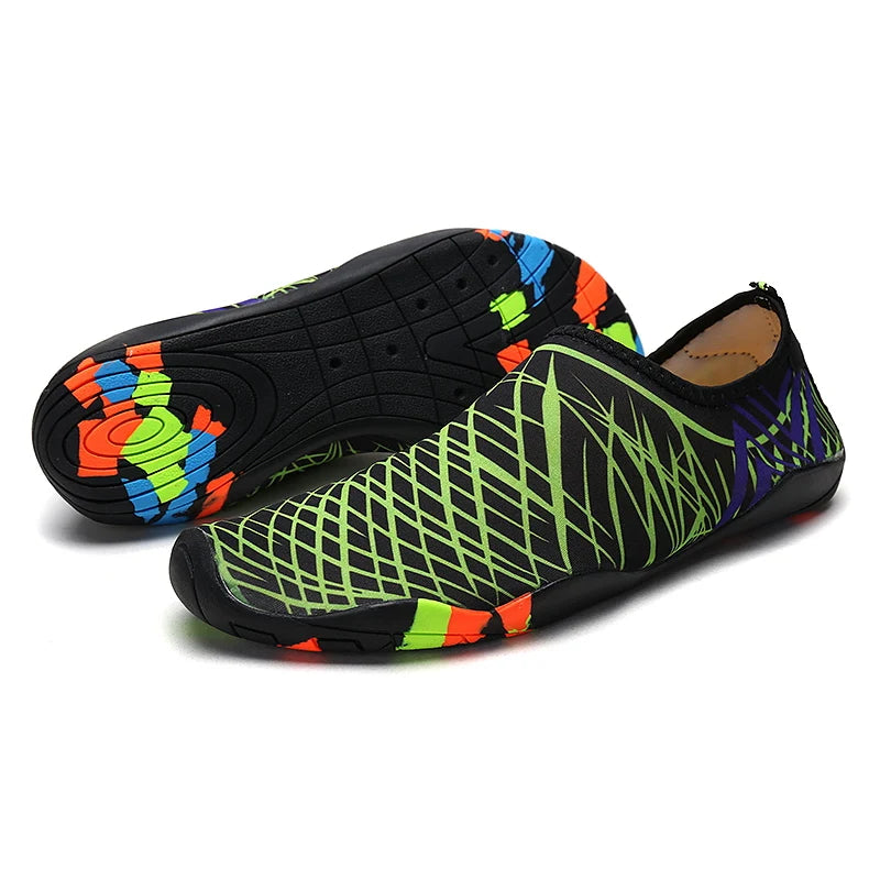 2023 Yoga Sports Water Sneakers, Unisex Swimming Aqua Seaside Barefoot Slippers, Surf Upstream Light Quick-Drying Beach Water Shoes