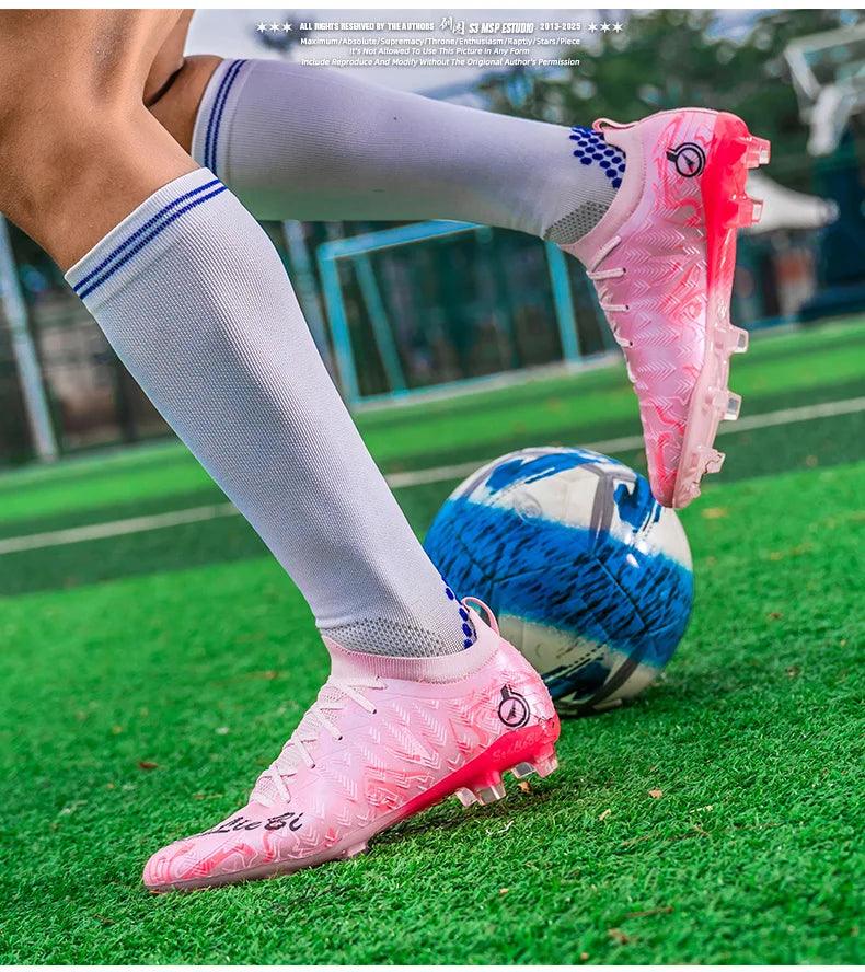 Professionelle Fußball-Sneaker für Herren und Damen, hochwertige modische Fußballschuhe für Herren, große Größe 46, Futsal-Schuhe, Herren-Trainer