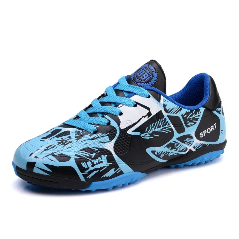 Chaussures de Football pour enfants, chaussures de Football pour garçons, Futsal, baskets d'intérieur rapides, crampons originaux, bottes de Football