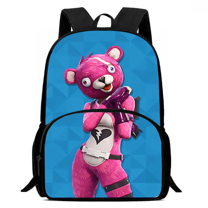 Dječji ruksaci Game Shooting FortniteS za dječake i djevojčice, školske torbe za učenike, rođendanski poklon za djecu, veliki kapacitet, izdržljivi ruksak za kampiranje