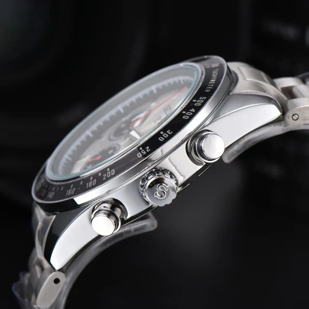 Seiko Fashion Multi-functional Watch Business Leisure Sports Quartz Watch Calendar Waterproof Quartz Watch