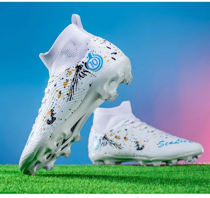 Botas de fútbol de alta calidad para hombre, zapatillas de fútbol para niños y adolescentes, botas de fútbol para niños, zapatillas deportivas unisex de fútbol