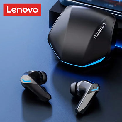 Auriculares inalámbricos Lenovo GM2 Pro TWS Bluetooth 5.3 – Auriculares HD con control táctil y micrófono, auriculares deportivos impermeables