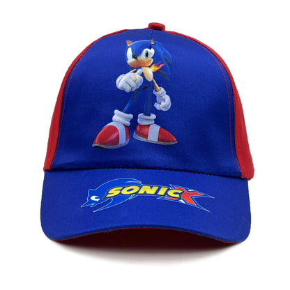 50–54 cm vaikų „Sonic“ animacinio filmo beisbolo kepurė su anime ežiu „ShadowTails“ ir „Knuckles“ personažais, apsauganti nuo saulės, aksesuaras, dovana