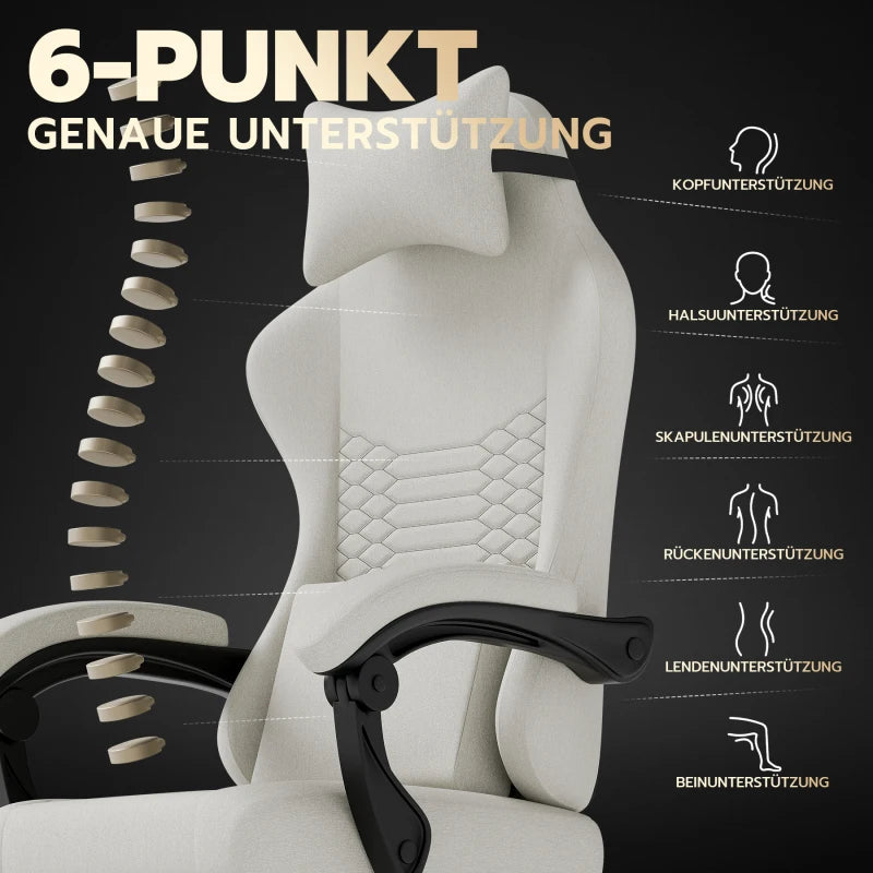 Gaming chairs, office chairs, desk chairs, and swivel chairs. Made with breathable fabric, equipped with 360° swivel casters and seats for easy movement, and featuring soft and comfortable cushions.