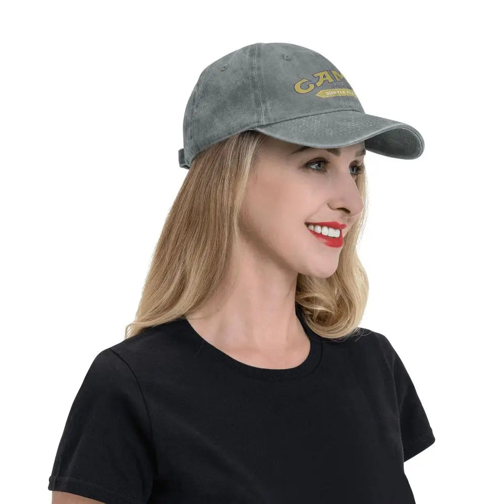 „Camel Trophy“ vyriškos ir moteriškos beisbolo kepurės, reguliuojamos kasdienio stiliaus medvilninės kepurės nuo saulės, unisex „Dad Hats“