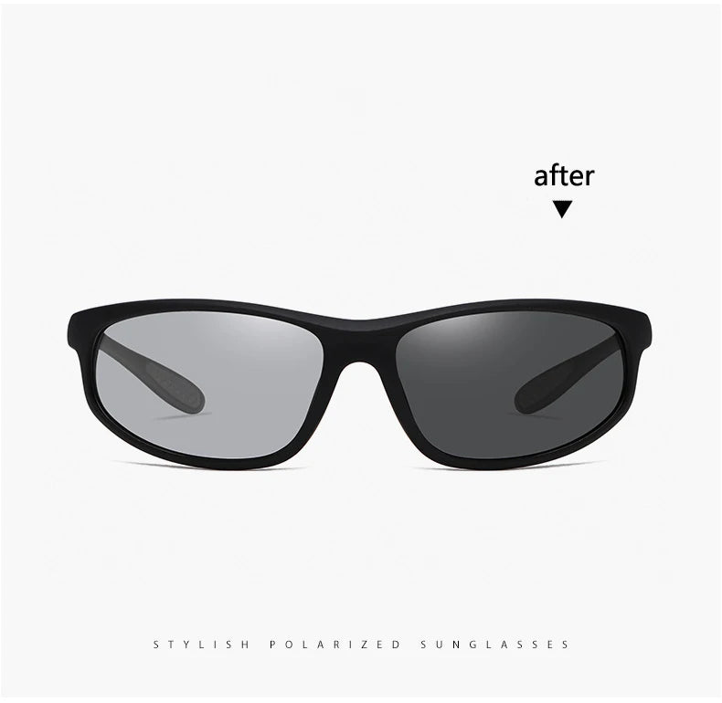 VCKA Men Polarized Myopia Sports Sunglasses Prescription Outdoor Small Frames Women Glasses Optics Custom Eyewear -0.5 To -6.0