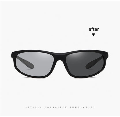 VCKA Men Polarized Myopia Sports Sunglasses Prescription Outdoor Small Frames Women Glasses Optics Custom Eyewear -0.5 To -6.0