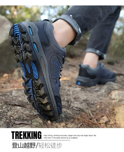 Retro Style Men Sports Shoes Autumn and Winter Short Boots Anti Slip Hiking Shoes Suitable for Ankle Boots Urban Commuting 2025