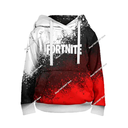 Children's Clothing Autumn Pullover T-shirt Hoodie New Fortnite Kids' Casual Wear Comfortable Streetwear