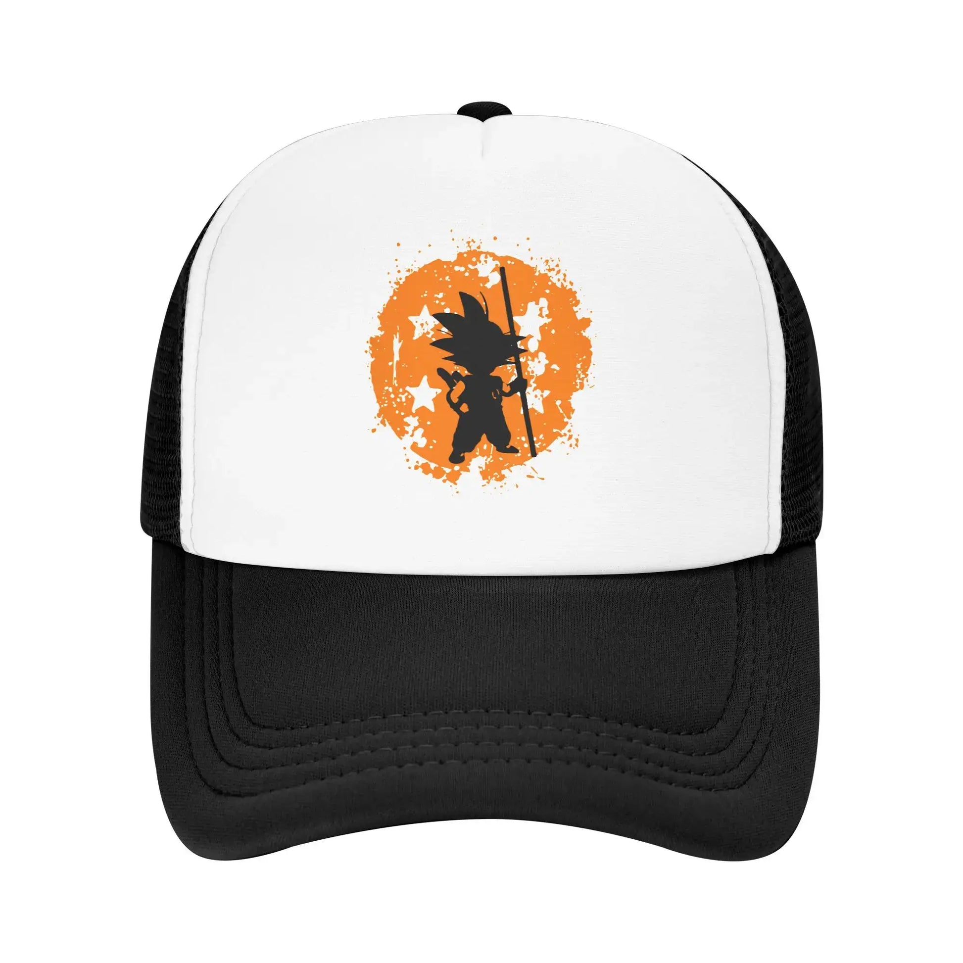 Produit gaming premium Fraquane, Unisex Dragon Ball Z Goku Dbz Trucker Hats Outdoor Mesh Baseball Caps Snapback Caps Hats Sun Caps Trucker Cap High Quality, équipement gamer