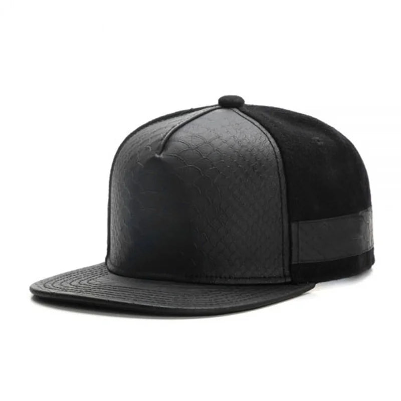 Usnjena bejzbolska kapica blagovne znamke Fashio za moške in ženske, HipHop Knight Snapback, Kpop, za odrasle, za prosti čas, oblikovalska Gorras Hombre