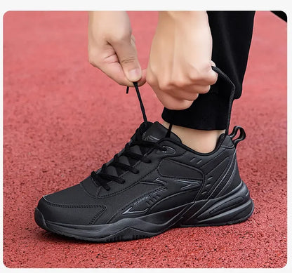 Baskets Chunky pour Hommes à Semelle Épaisse Polyvalentes Nouvelle Tendance 2026 Chaussures de Sport Décontractées Respirantes à Lacets en Maille avec Semelles Souples Améliorées