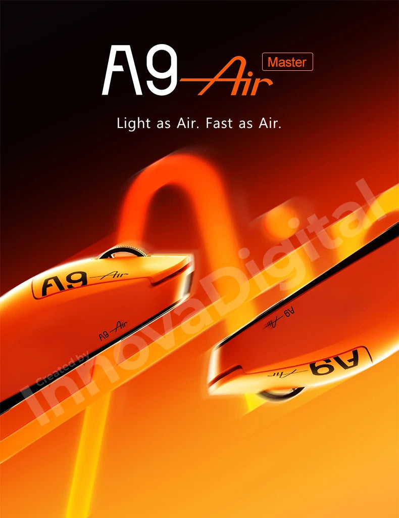 ATK Dragonfly A9 Ultimate brezžična gaming miška A9 Air PAW3950, ultralahka ergonomska e-športna miška za igričarje FPS CSGO A9 Ultra
