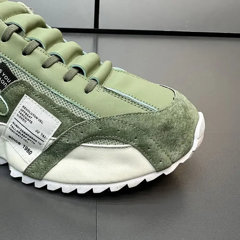 Men's Luxury Sneakers Sports Moccasins Chunky Casual Comfortable Breathable Trendy Designer Personality Shoes