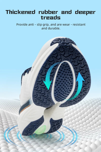 ONEMIX Nye cushion-løbesko til kvinder og mænd – lette, moderigtige udendørs sneakers til vejløb, sport, træning, jogging og fitness