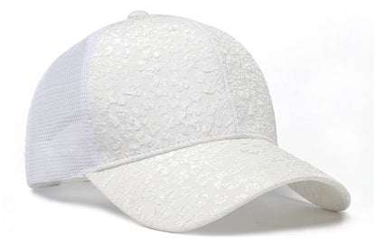 CNTANG 2024 New Print Mesh Caps Fashion Women Baseball Cap Summer Outdoor Casual Sun Hat For Female Hip Hop Girls Snapback