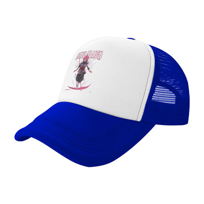 Dragon Ball Black Goku Trucker Cap Men Women  Hat Sun Hat Sports Cap Adjustable Polyester Mesh Baseball Cap Summer
