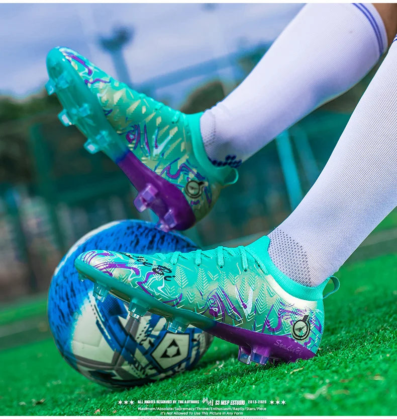 Professionelle Fußball-Sneaker für Herren und Damen, hochwertige modische Fußballschuhe für Herren, große Größe 46, Futsal-Schuhe, Herren-Trainer