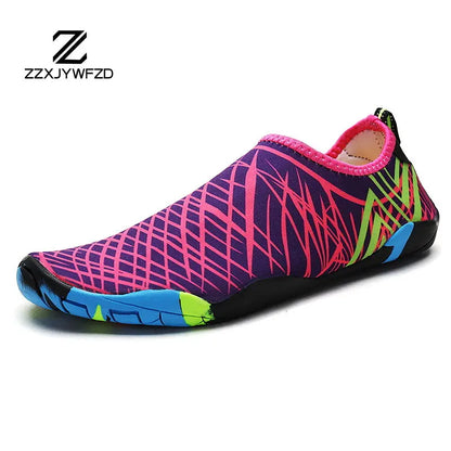 2023 Yoga Sports Water Sneakers, Unisex Swimming Aqua Seaside Barefoot Slippers, Surf Upstream Light Quick-Drying Beach Water Shoes