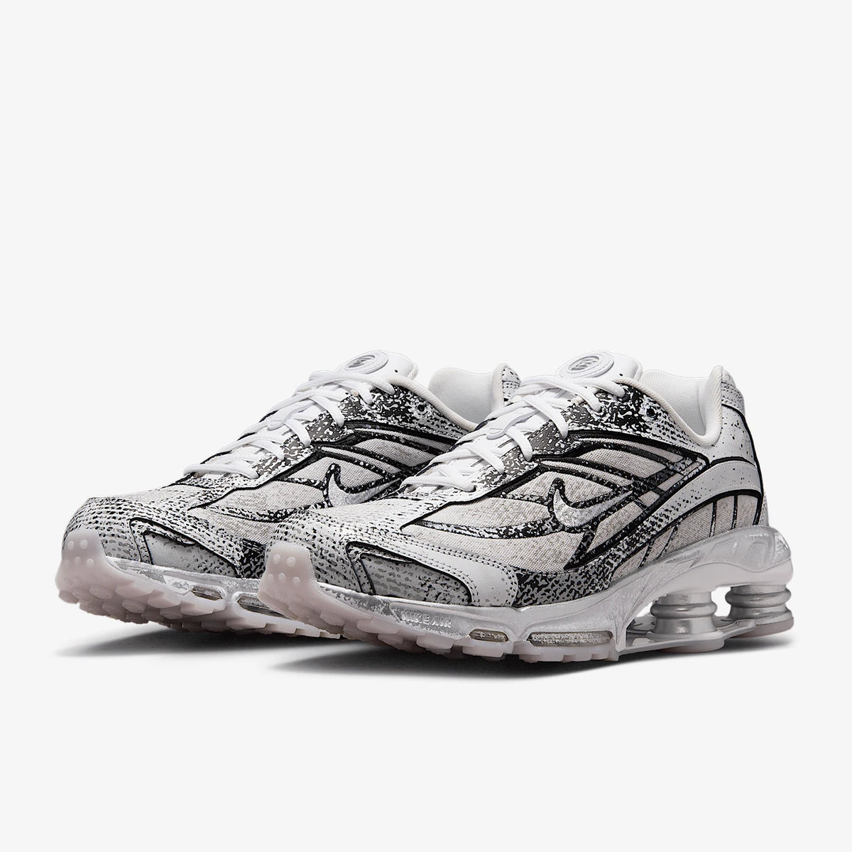 Oryginalne buty do biegania Nike Shox Ride 2 unisex, modne, amortyzujące, IB8174-100