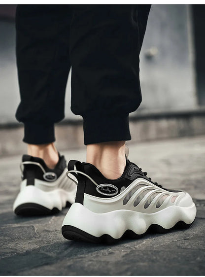 Herresko Sneakers Casual herresko Tennissko Luksussko Åndbare sportssko Modesko Loafers Løbesko til mænd