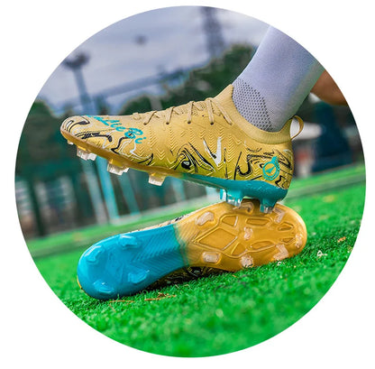Professionelle Fußball-Sneaker für Herren und Damen, hochwertige modische Fußballschuhe für Herren, große Größe 46, Futsal-Schuhe, Herren-Trainer