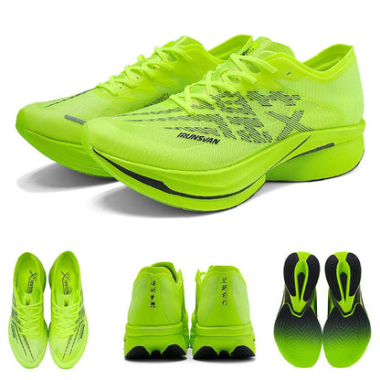 IRUNSVAN Carbon Plate Sports Shoes Marathon Professional Running Shoes Shock Absorbent Breathable Jogging Shoes unisex 095