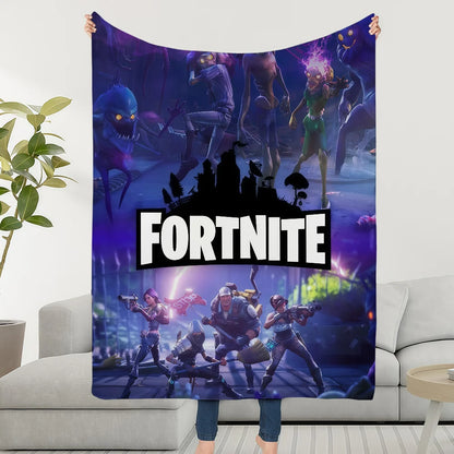 Blanket Throw Super Cozy Plush Living F-FORTNITES-ES Game Room Sofa Couch Childish Birthday Gifts