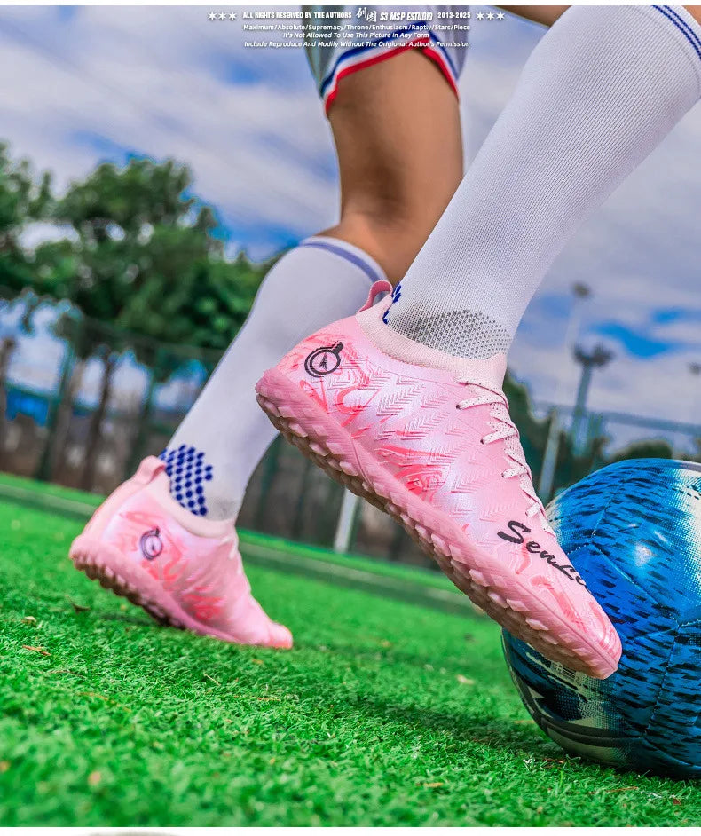 Professionelle Fußball-Sneaker für Herren und Damen, hochwertige modische Fußballschuhe für Herren, große Größe 46, Futsal-Schuhe, Herren-Trainer