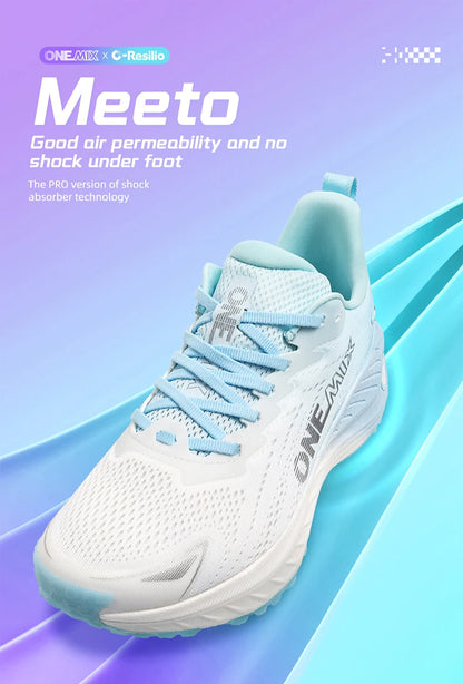 Scarpe da running casual ONEMIX traspiranti estive, scarpe da jogging da uomo leggere, scarpe da palestra da donna, scarpe sportive outdoor da uomo ammortizzate